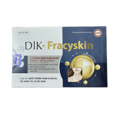 Viên Uống DIK – Fracyskin Hỗ Trợ Làm Đẹp Da, Tóc Móng Chắc Khỏe, Ngăn Ngừa Lão Hóa Da - Hộp 60 Viên